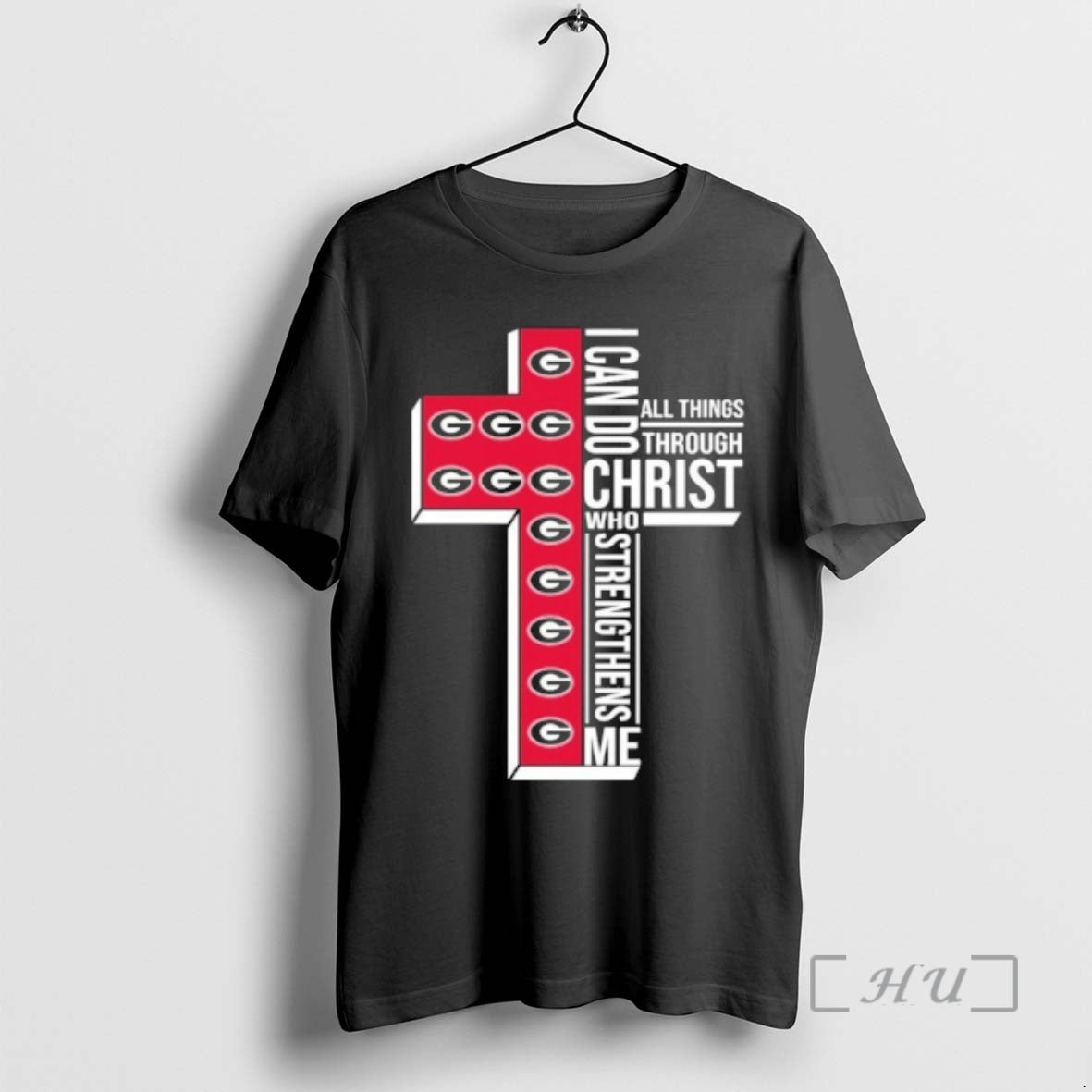 Officials Georgia I Can Do All Things Through Christ Who Strengthens Me Premium T Shirts Hoodie, Sweatshirt | DripVista.com