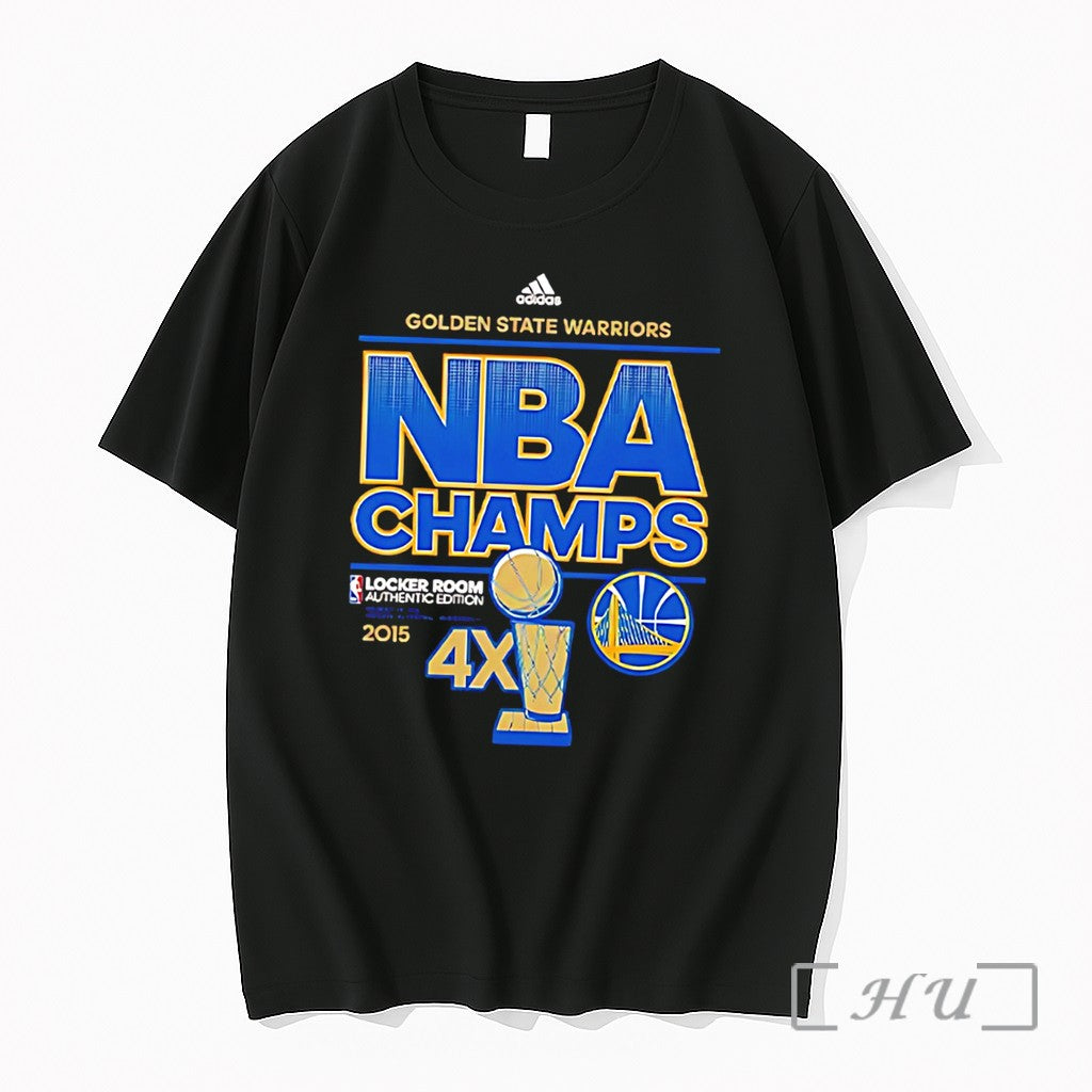 Officials Golden State Warriors Nba Champs 2015 4x Tee