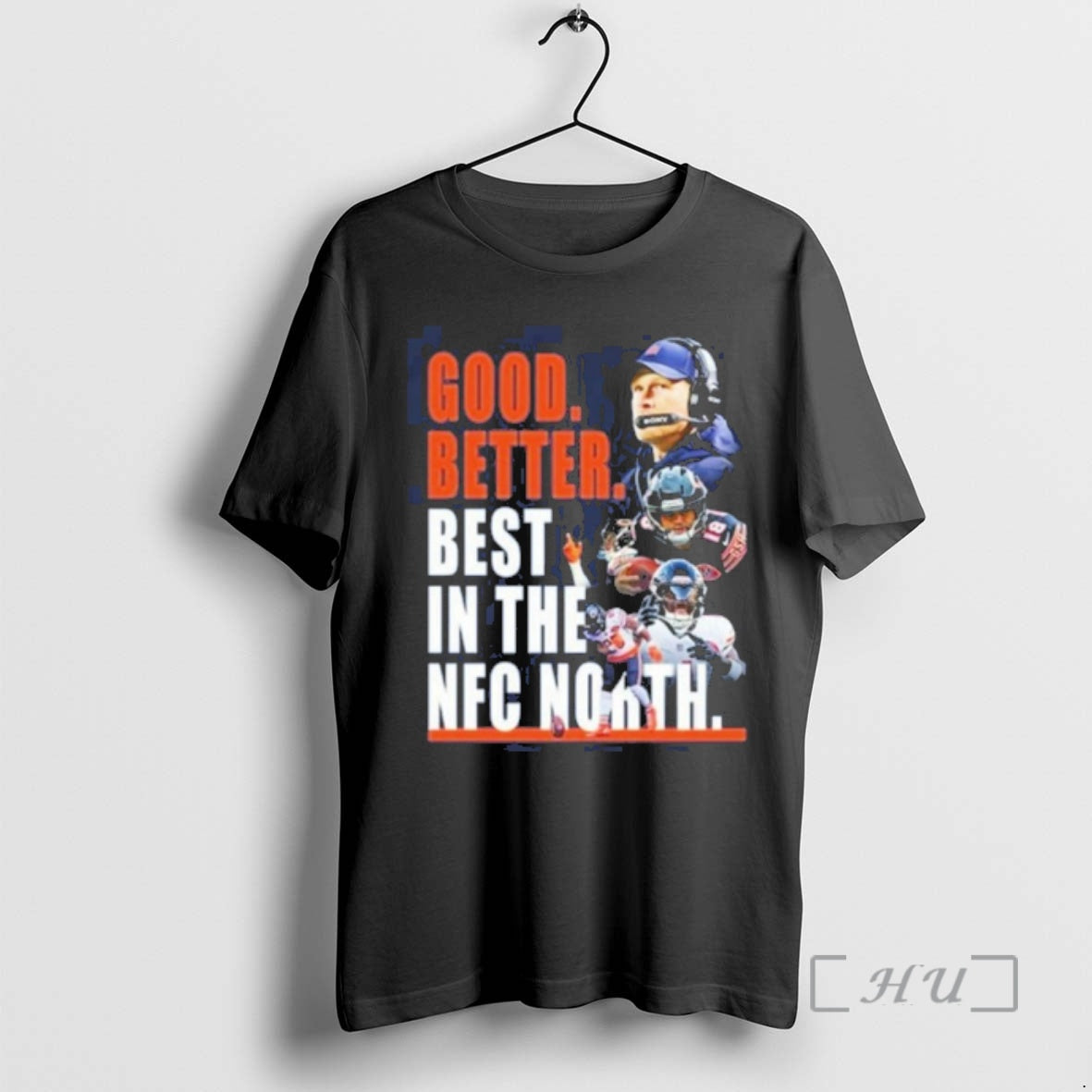 Officials Good Better Best In The Nfc North T-Shirts, Hoodie, Sweatshirt | DripVista.com