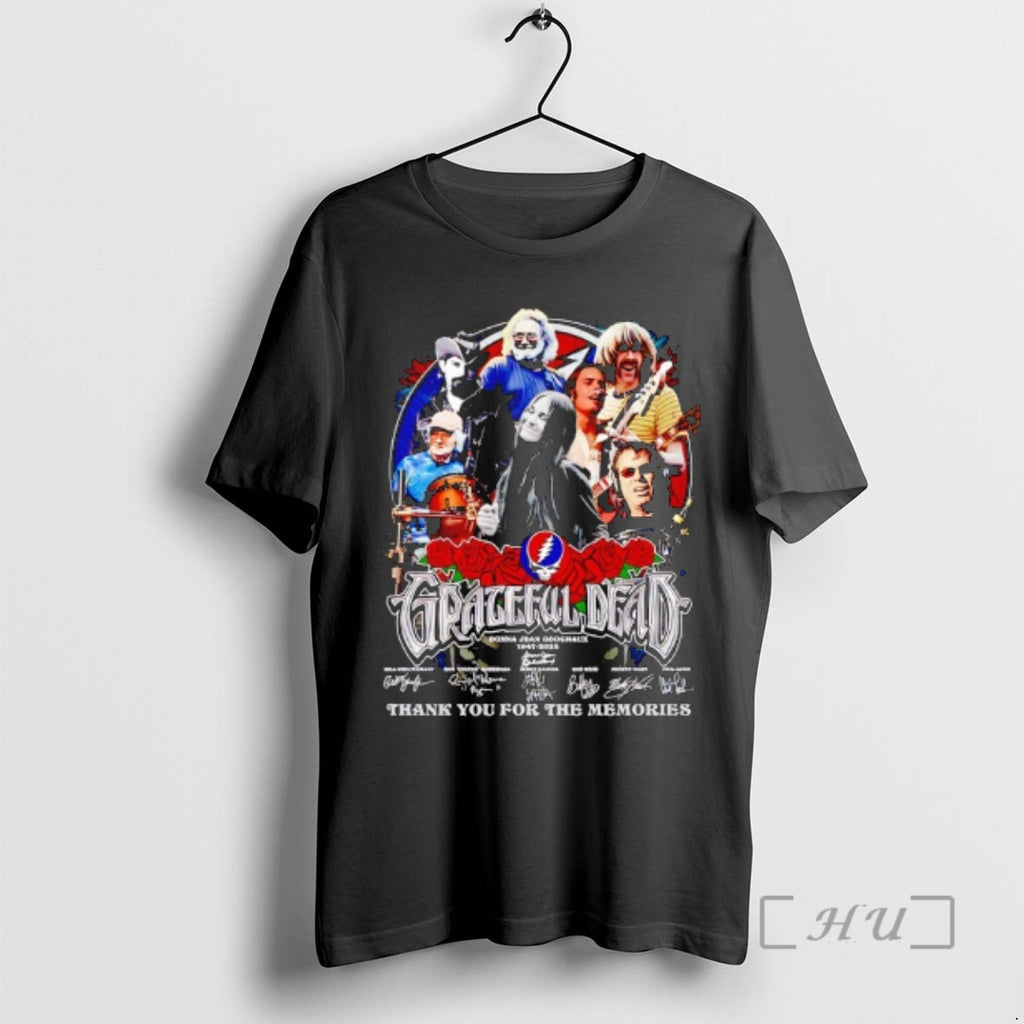 Officials Grateful Dead Donna Jean Godchaux 1947 2025 Thank You For The Memories Premium T-Shirts, Hoodie, Sweatshirt