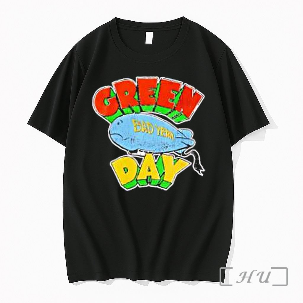 Officials Green Day Bad Year Day Blimp Airship