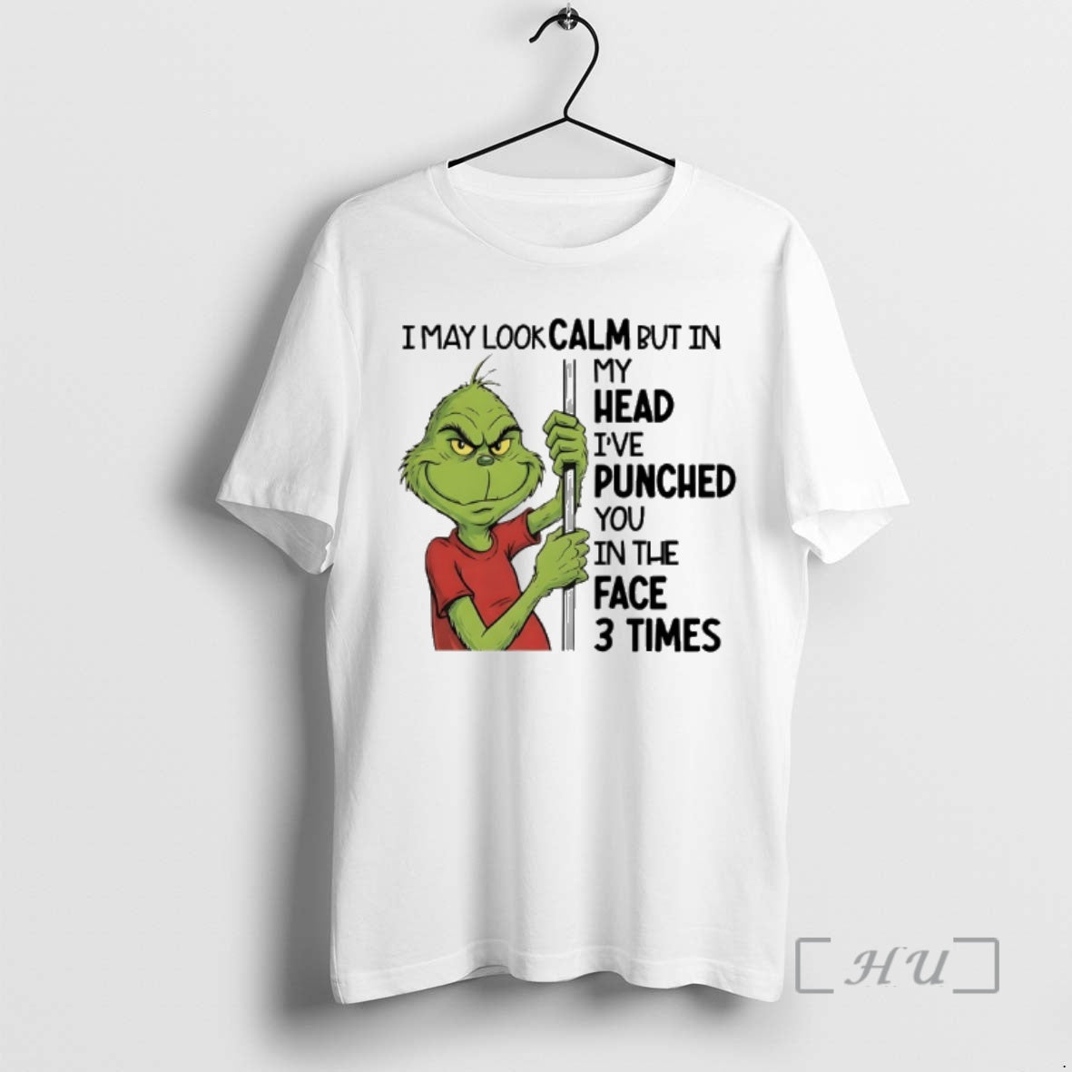 Officials Grinch I May Look Calm But In My Head Ive Punched You In The T-Shirts, Hoodie, Sweatshirt | DripVista.com