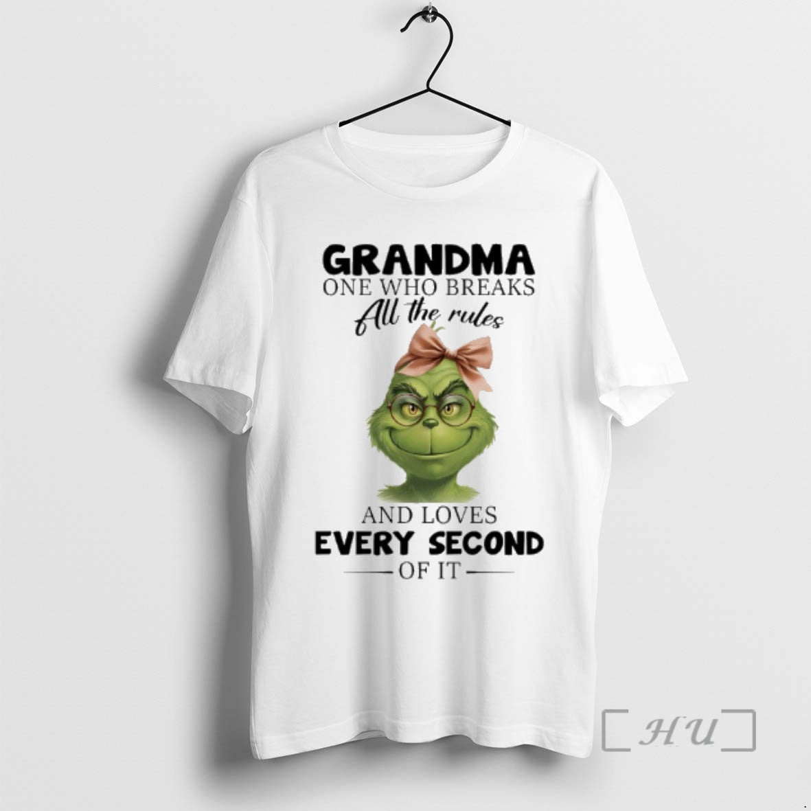 Officials Grinch Grandma One Who Breaks All The Rules Loves Every Second Of It Premium T-Shirts, Hoodie, Sweatshirt