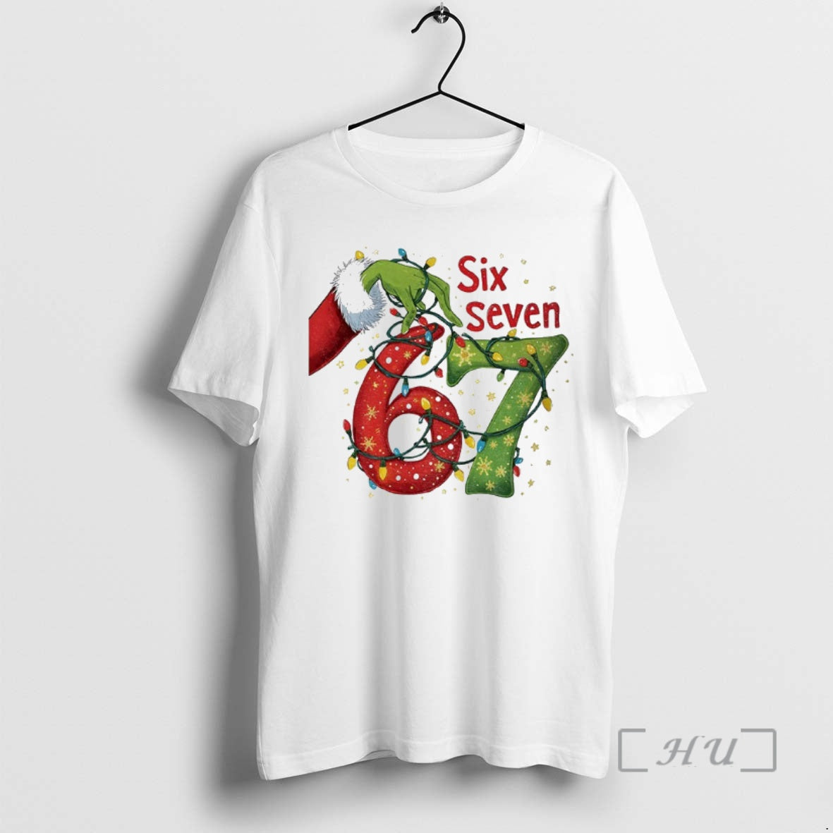 Officials Grinch Hand Six Seven Merry Christmas 2025 T-Shirts, Hoodie, Sweatshirt | DripVista.com