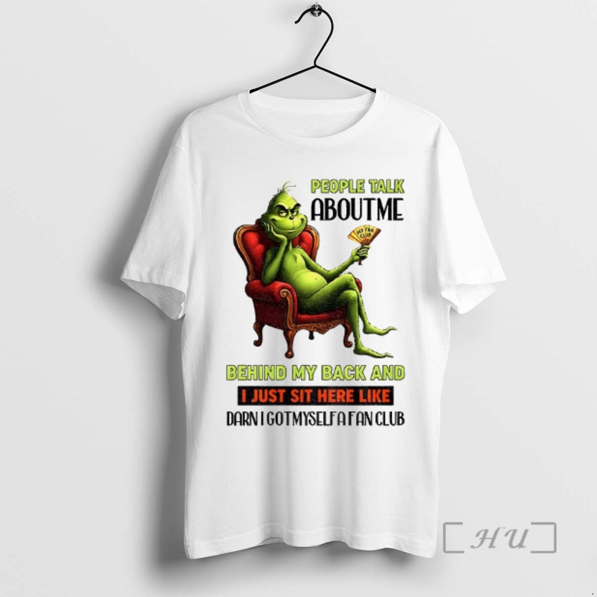 Officials Grinch People Talk About Me Behind My Back And I Just Sit Here Like T-Shirts, Hoodie, Sweatshirt | DripVista.com