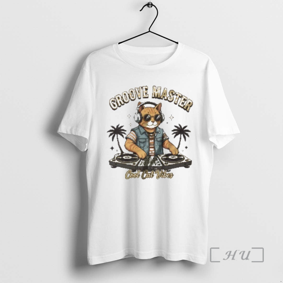Officials Groove Master Cool Dj Cat Vintage T-Shirts, Hoodie, Sweatshirt | DripVista.com