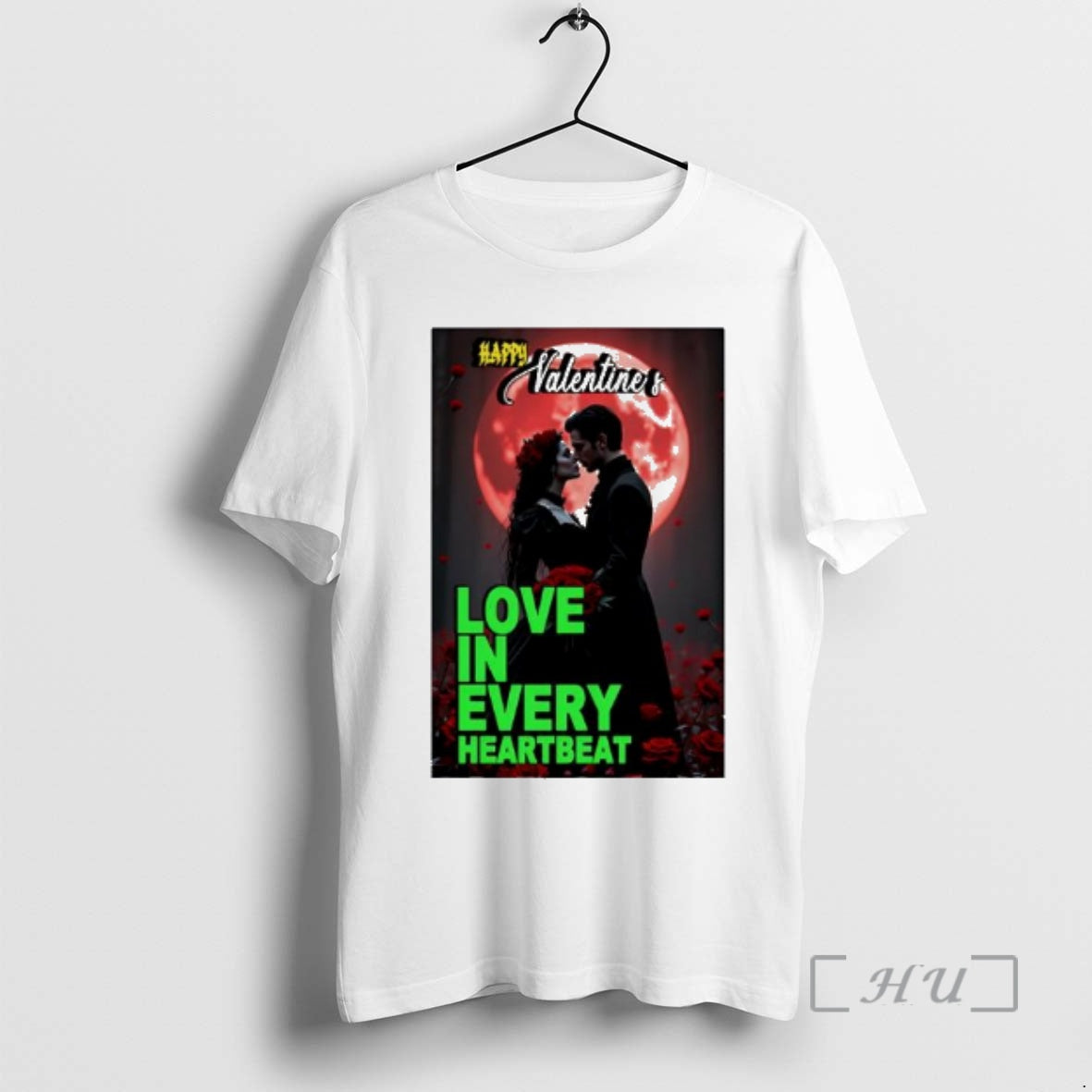 Officials Happy Valentine Love In Every Heartbeat T-Shirts, Hoodie, Sweatshirt | DripVista.com