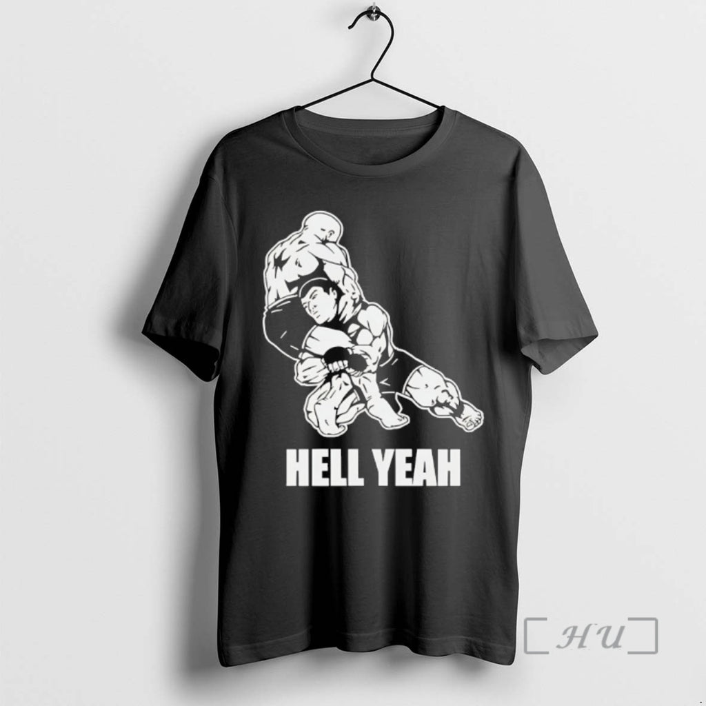 Officials Hell Yeah Double Leg Takedown Wrestling T-Shirts, Hoodie, Sweatshirt | DripVista.com