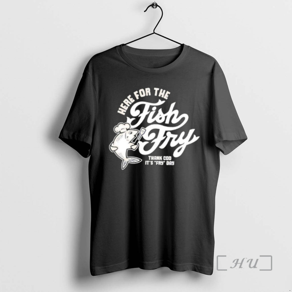 Officials Here For The Fish Fry Thank Cod Its Fry Day Premium T Shirts Sweater Hoodie, Sweatshirt | DripVista.com
