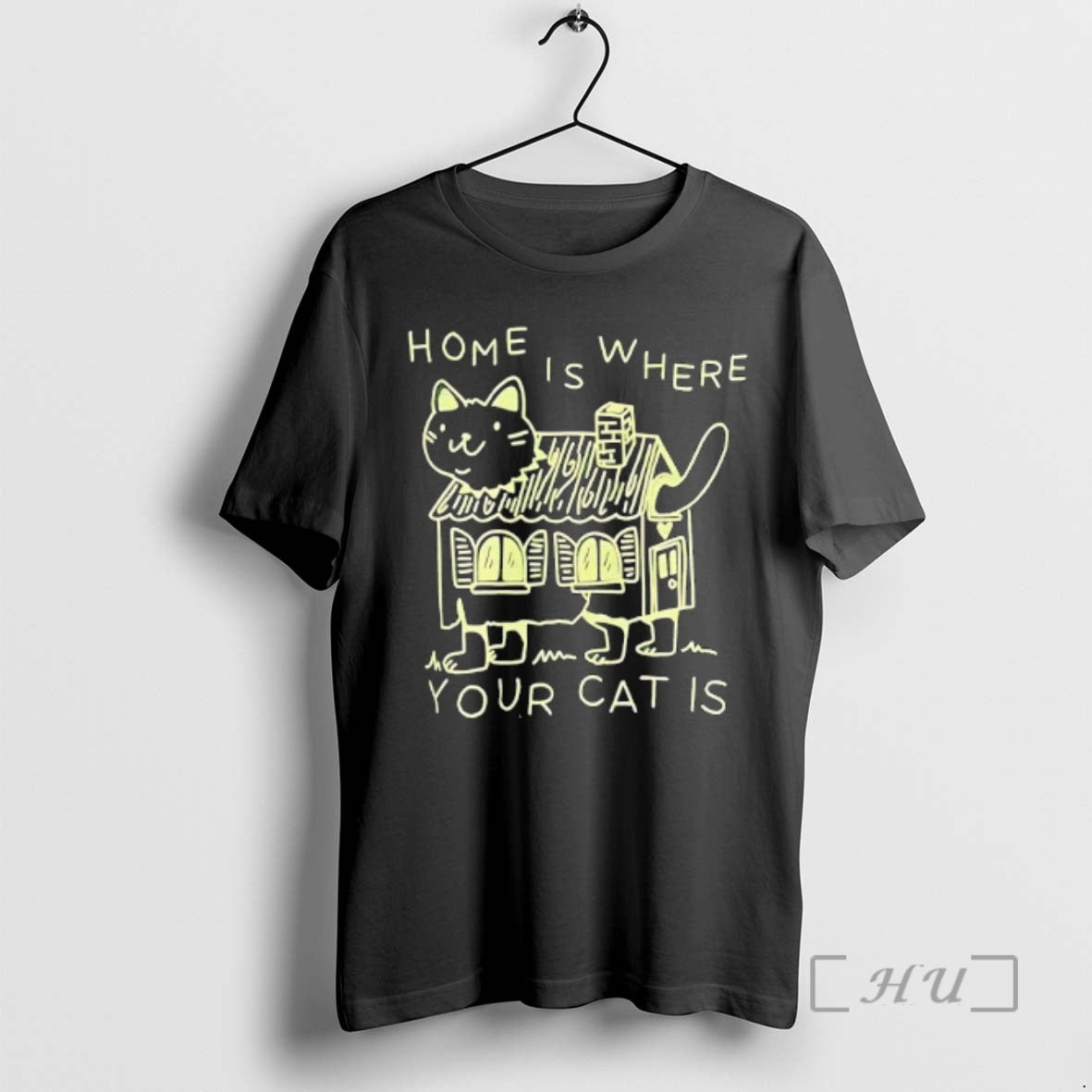 Officials Home Is Where Your Cat Is Graphic