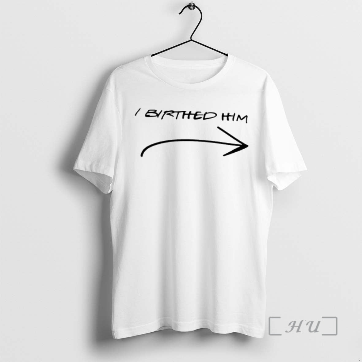 Officials I Birthed Him Arrow Pointing To The Right T-Shirts, Hoodie, Sweatshirt | DripVista.com