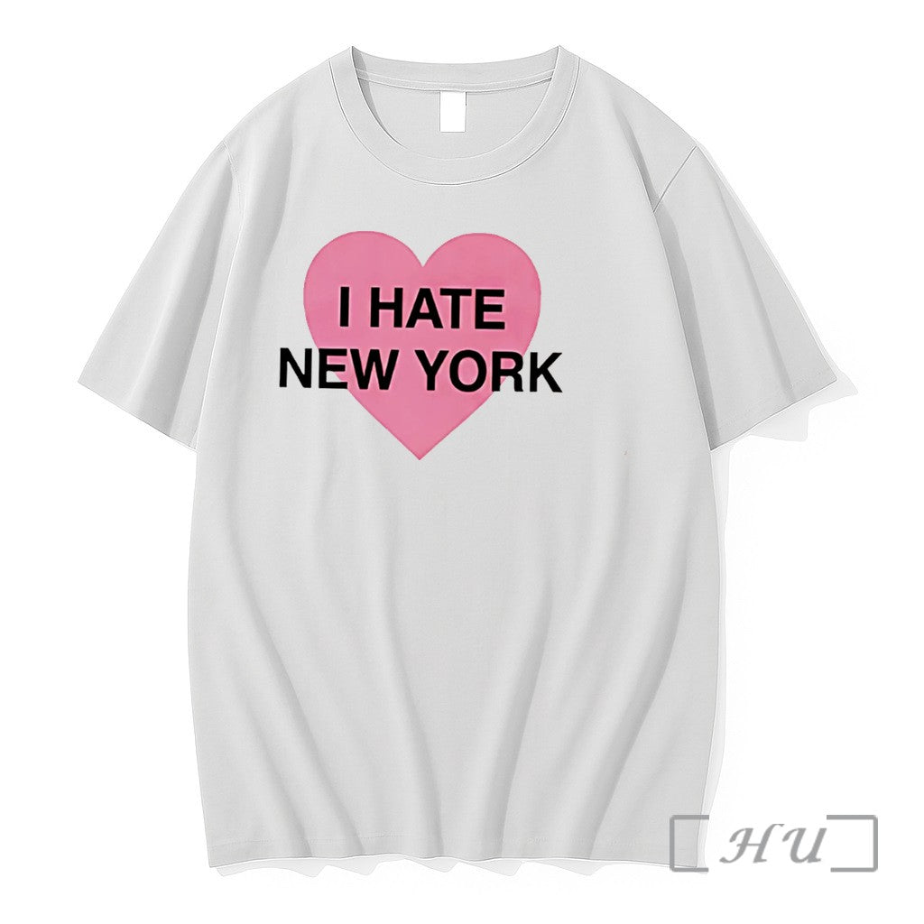 Officials I Hate New York Funny Sarcastic Quote Tee