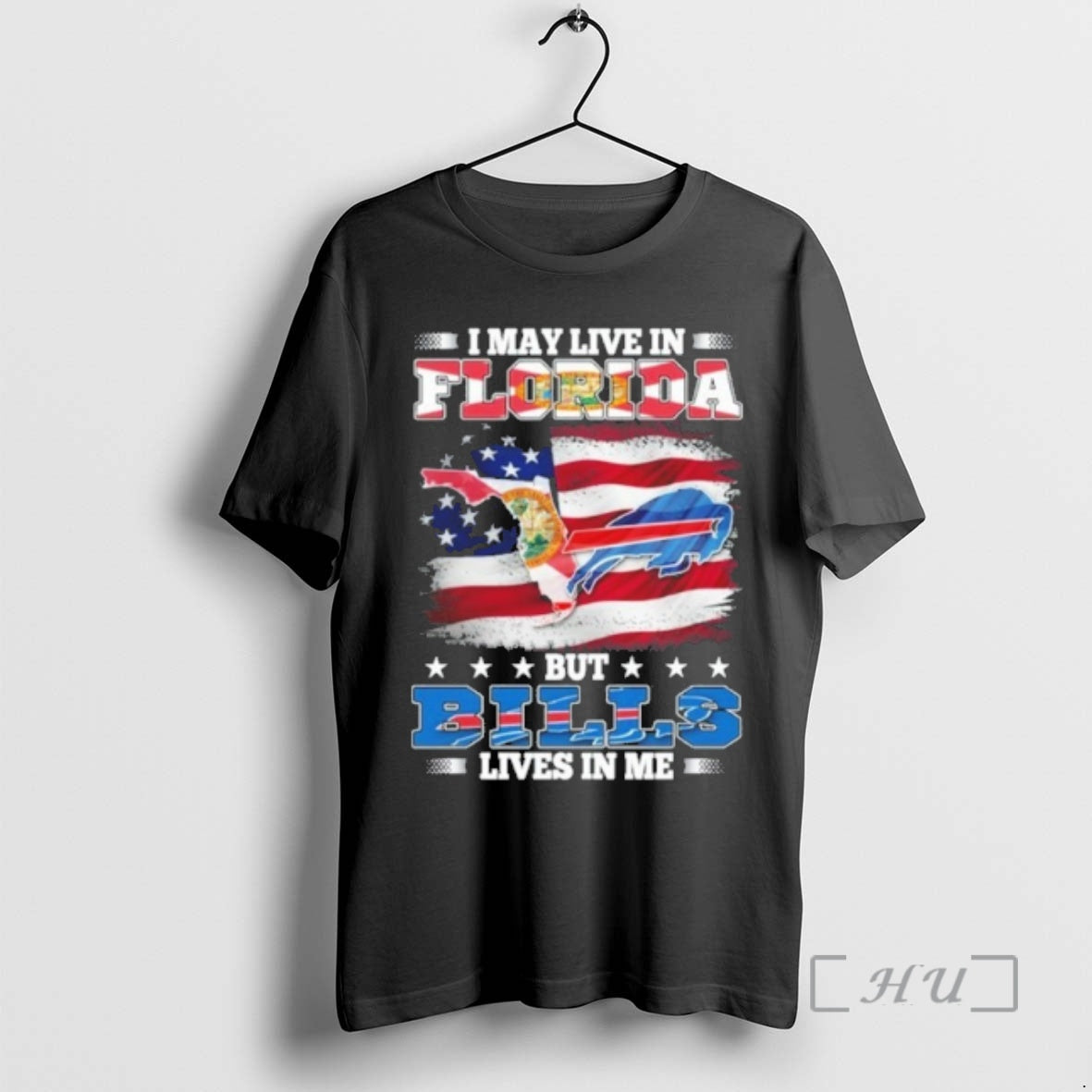 Officials I May Live In Florida But Bills Lives In Me Premium T Shirts Sweater Hoodie, Sweatshirt | DripVista.com