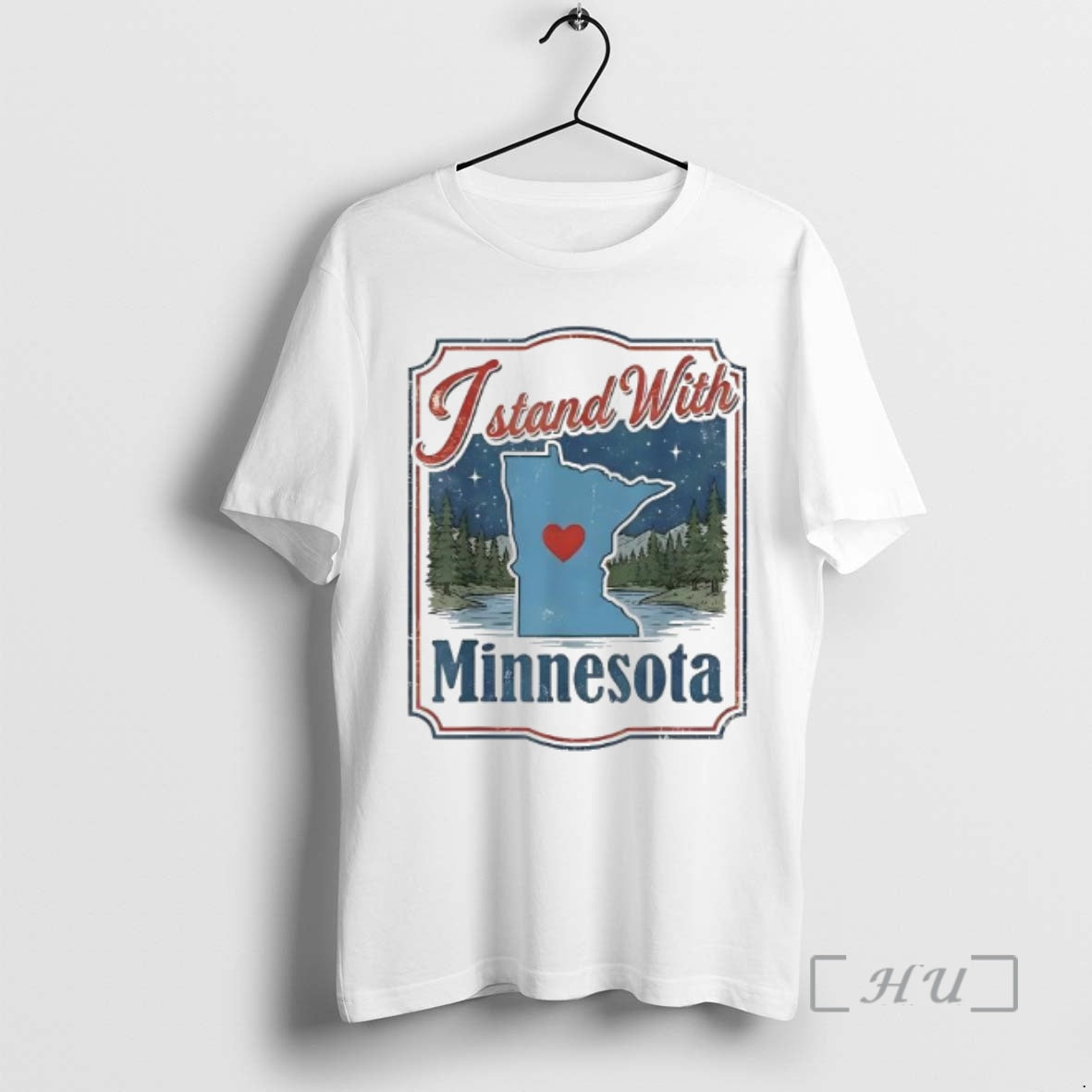 Officials I Stand With Minnesota Retro Map T-Shirts, Hoodie, Sweatshirt | DripVista.com