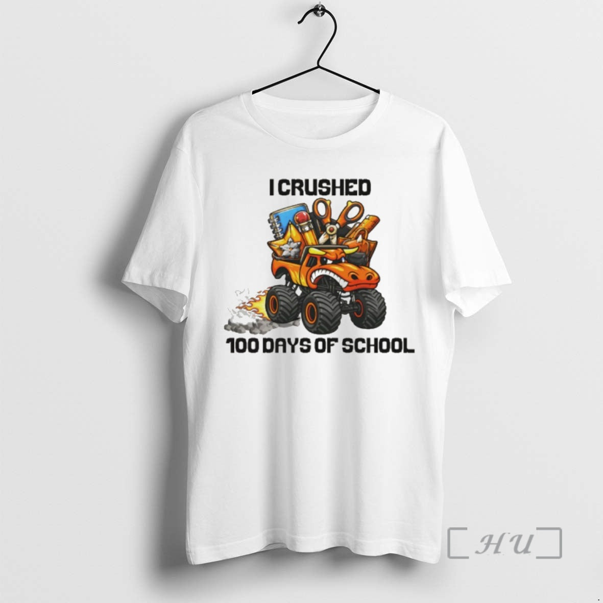 Officials I Crushed 100 Days Of School T-Shirts, Hoodie, Sweatshirt | DripVista.com