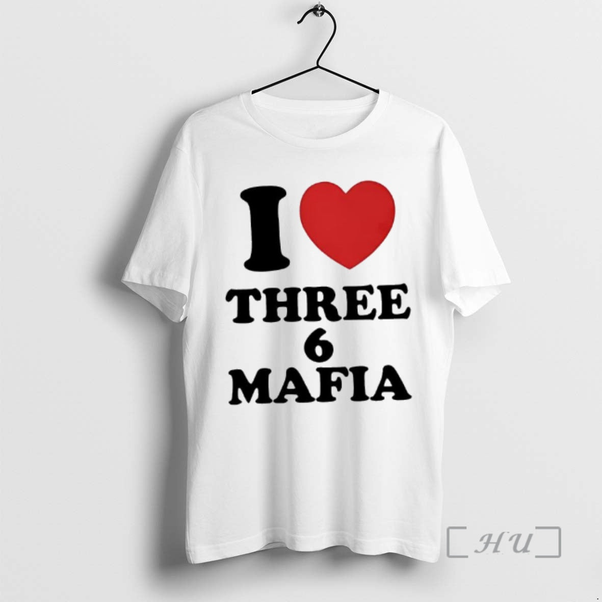 Officials I Love Three 6 Mafia Heart Symbol Graphic T-Shirts, Hoodie, Sweatshirt | DripVista.com