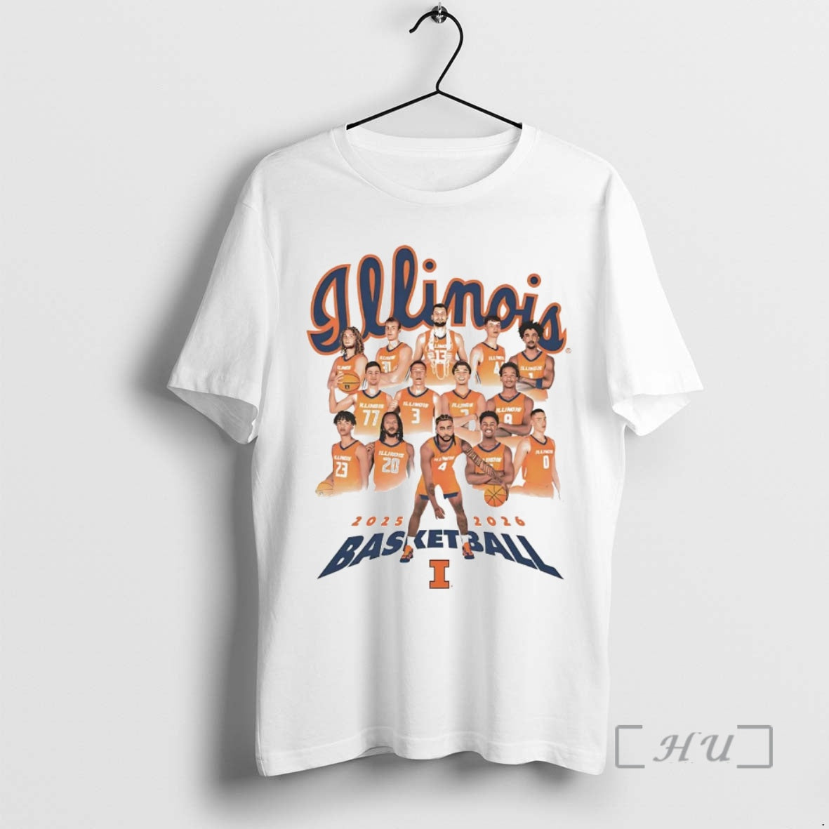 Officials Illinois Fighting Illini Mens Basketball Team 2026 T-Shirts, Hoodie, Sweatshirt | DripVista.com