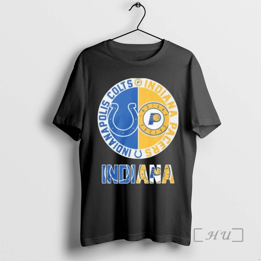 Officials Indiana Sports Teams 2025 Colts And Pacers Logo T-Shirts, Hoodie, Sweatshirt | DripVista.com