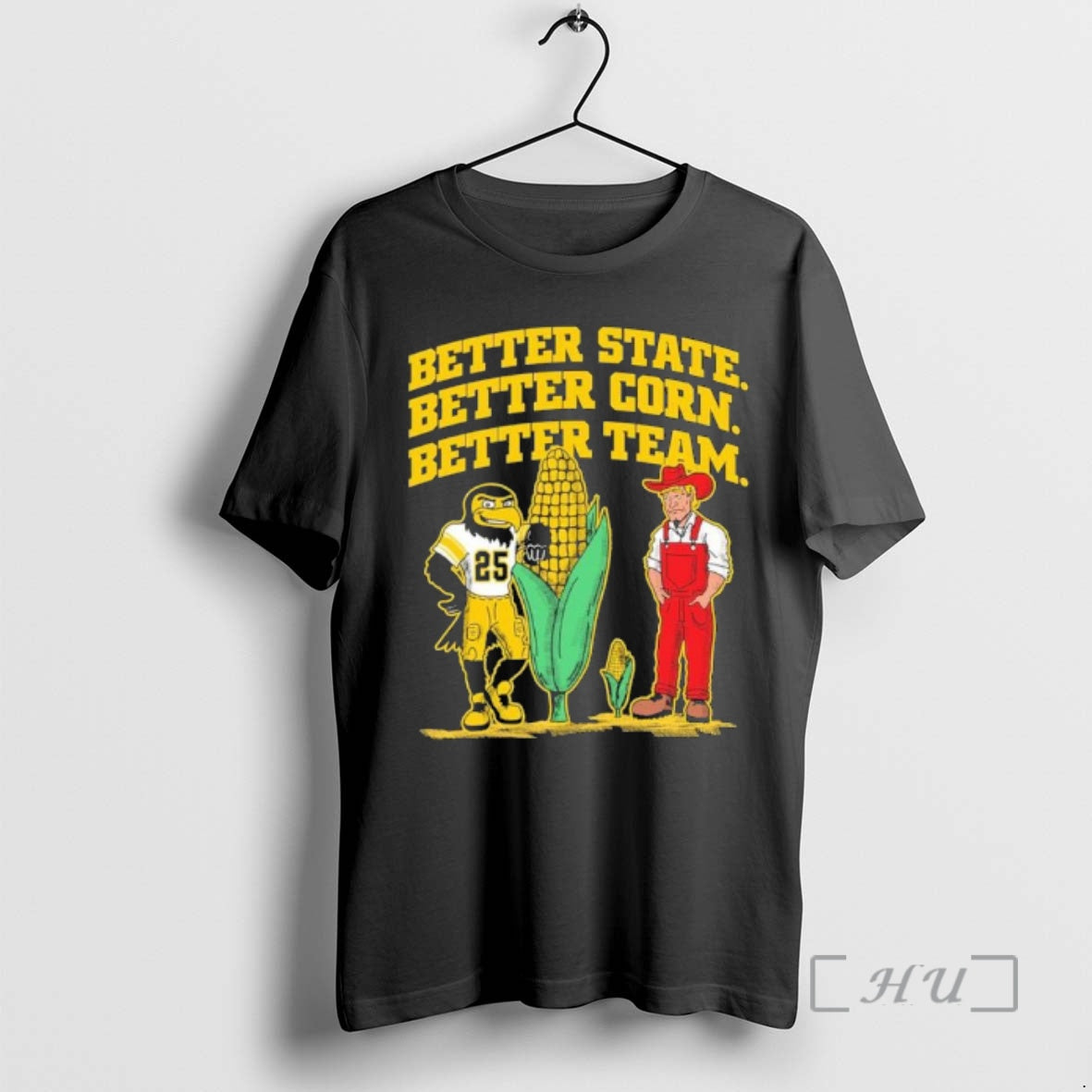 Officials Iowa Hawkeyes Better State Better Corn Better Team T-Shirts, Hoodie, Sweatshirt | DripVista.com