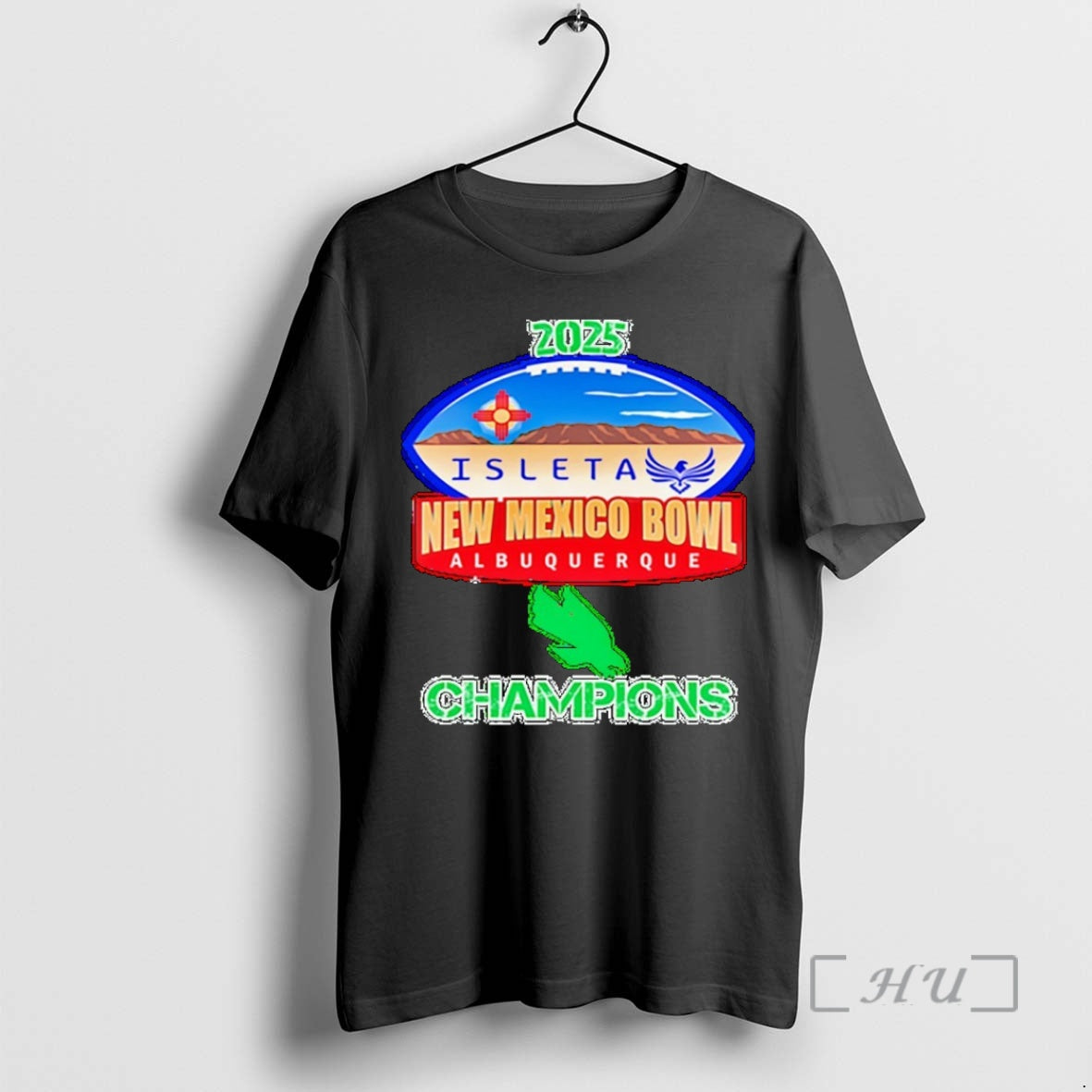 Officials Isleta New Mexico Bowl 2025 North Texas Mean Green Champions Premium T Shirts Sweater Hoodie, Sweatshirt