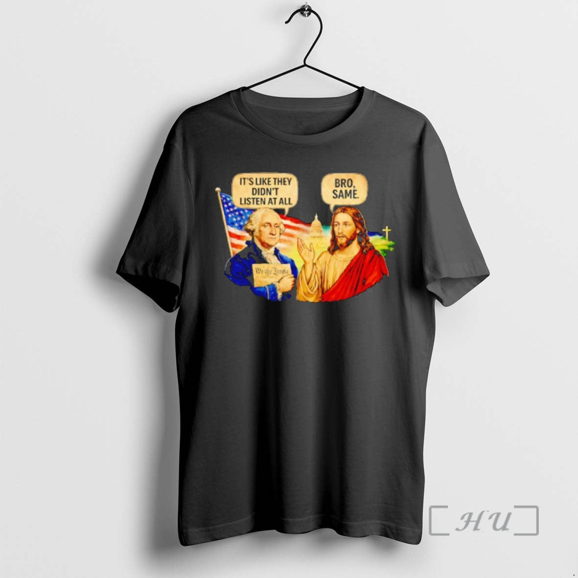 Officials Its Like They Didnt Listen At All Washington Jesus Meme Premium T Shirts Sweater Hoodie, Sweatshirt | DripVista.com