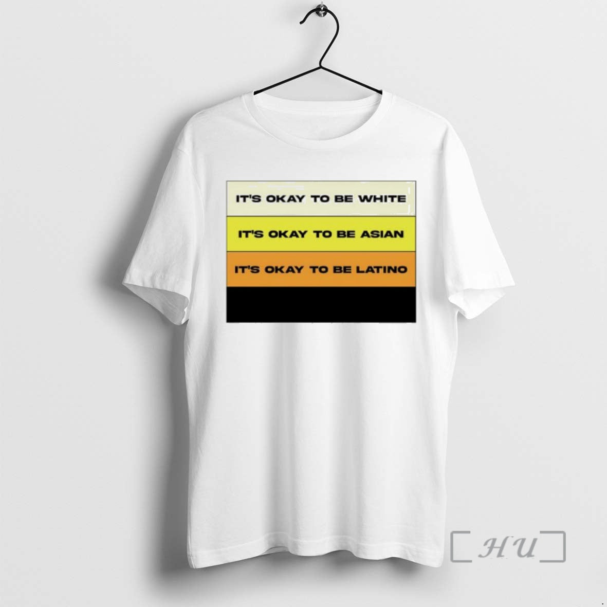 Officials Its Okay To Be White Asian Latino Graphic T-Shirts, Hoodie, Sweatshirt | DripVista.com