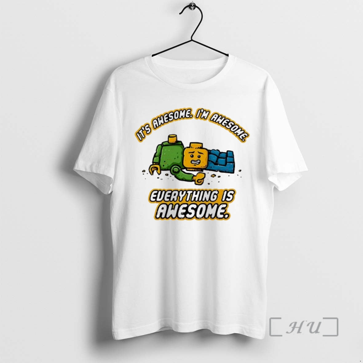 Officials Its Awesome Im Awesome Everything Is Awesome Lego T-Shirts, Hoodie, Sweatshirt | DripVista.com