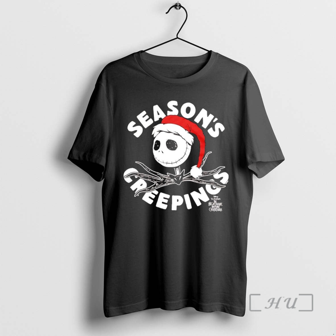 Officials Jack Skellington Seasons Creepings Nightmare Before Christmas T-Shirts, Hoodie, Sweatshirt | DripVista.com