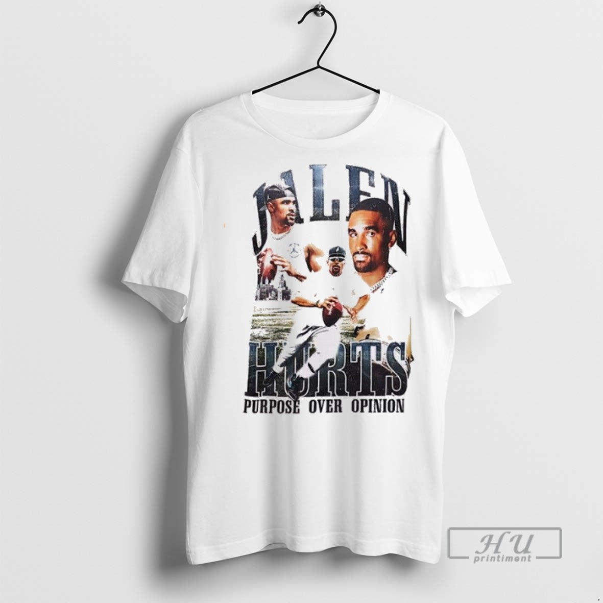 Officials Jalen Hurts Purpose Over Opinion Retro T Shirt Sweatshirt Hoodies