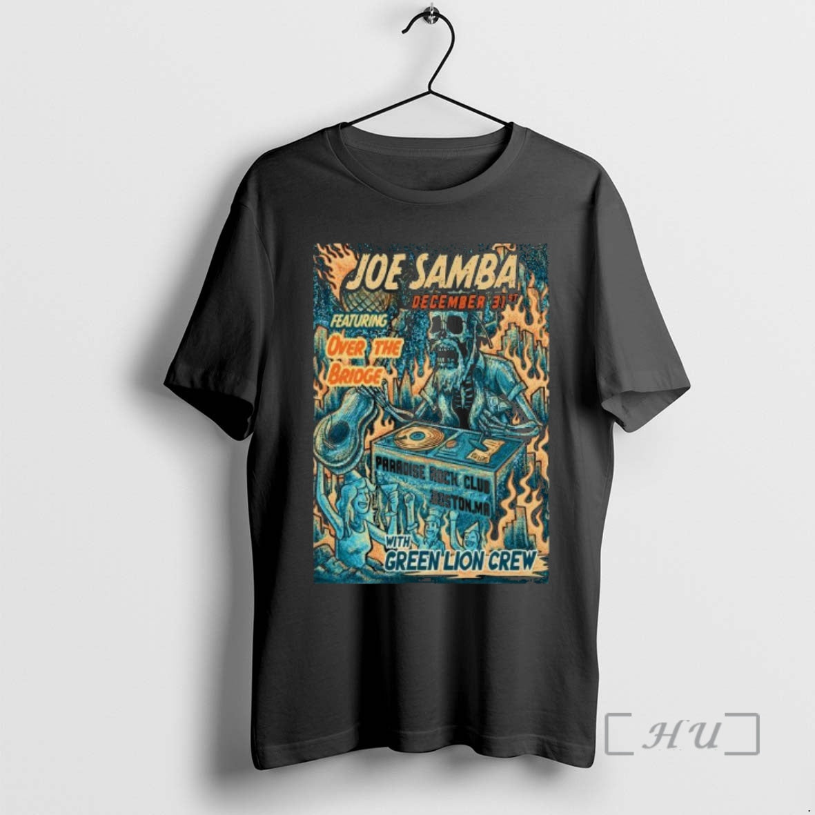 Officials Joe Samba Paradise Rock Club In Boston Ma December 31 2025 Premium T Shirts Hoodie, Sweatshirt | DripVista.com