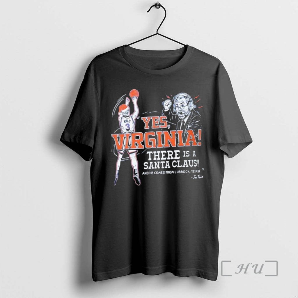 Officials Joe Tait Yes Virginia There Is A Santa Claus T-Shirts, Hoodie, Sweatshirt | DripVista.com