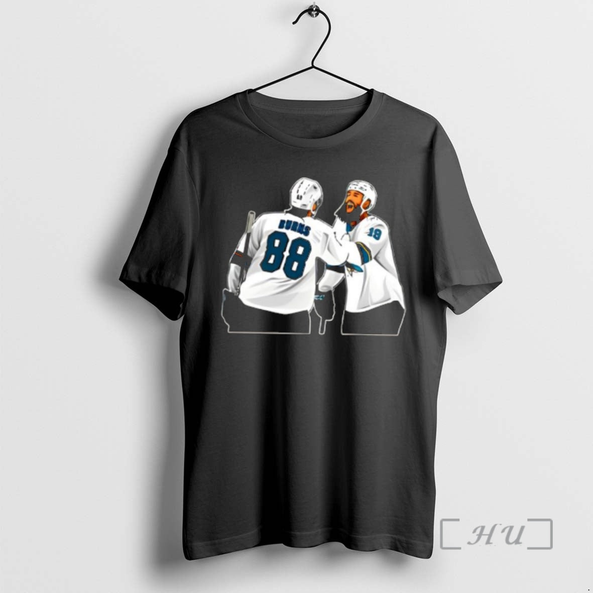 Officials Joe Thornton And Brent Burns Hockey Player T-Shirts, Hoodie, Sweatshirt | DripVista.com