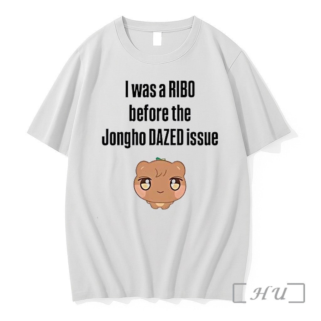 Officials Jongho Ateez I Was A Ribo Before The Jongho Dazed Issue Premium T Shirts