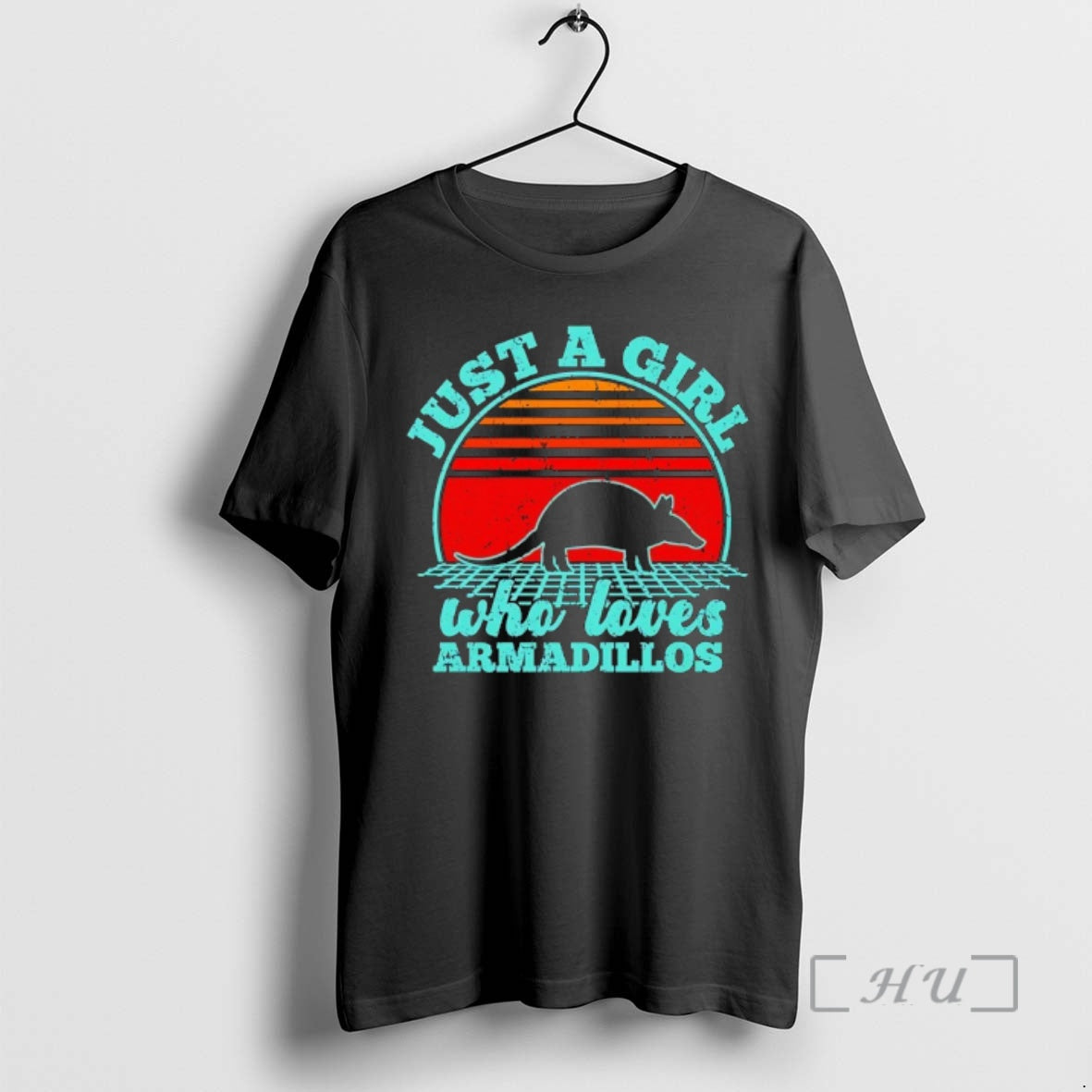 Officials Just A Girl Who Loves Armadillos Sunset T-Shirts, Hoodie, Sweatshirt | DripVista.com