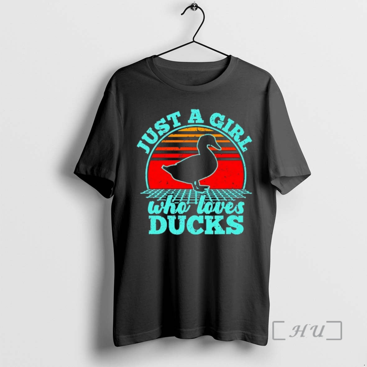 Officials Just A Girl Who Loves Ducks Sunset T-Shirts, Hoodie, Sweatshirt | DripVista.com