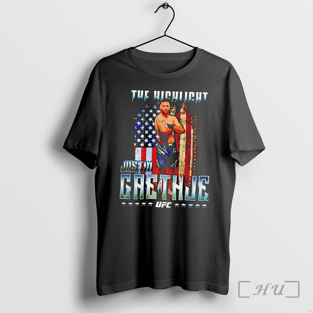 Officials Justin Gaethje Ufc Freedom 250 The Highlight Tee