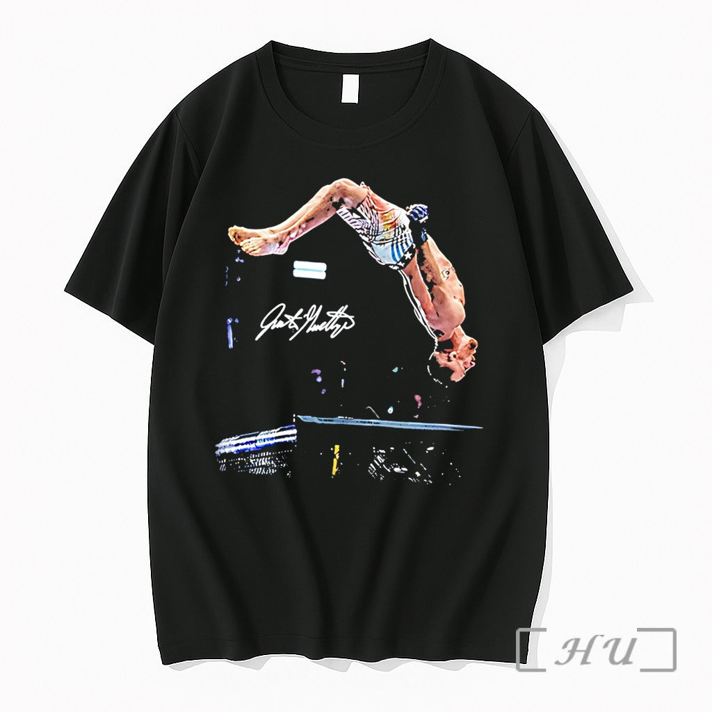 Officials Justin Gaethje Jumping On Air Signature Tee