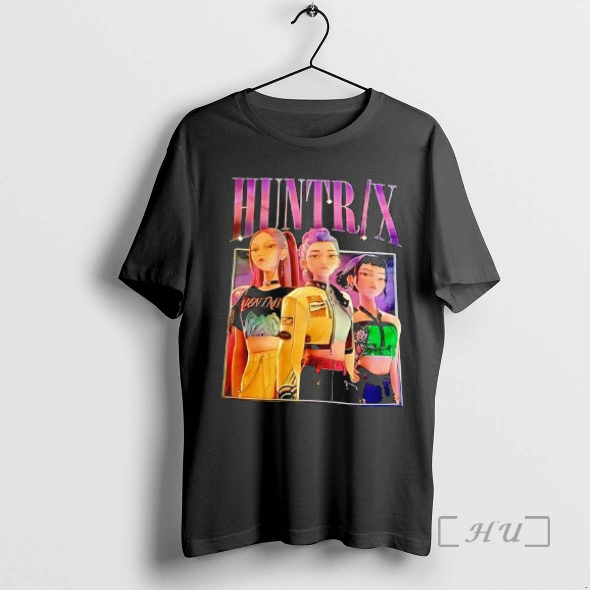 Officials K Pop Demon Hunters Huntrix Characters Graphic T-Shirts, Hoodie, Sweatshirt | DripVista.com