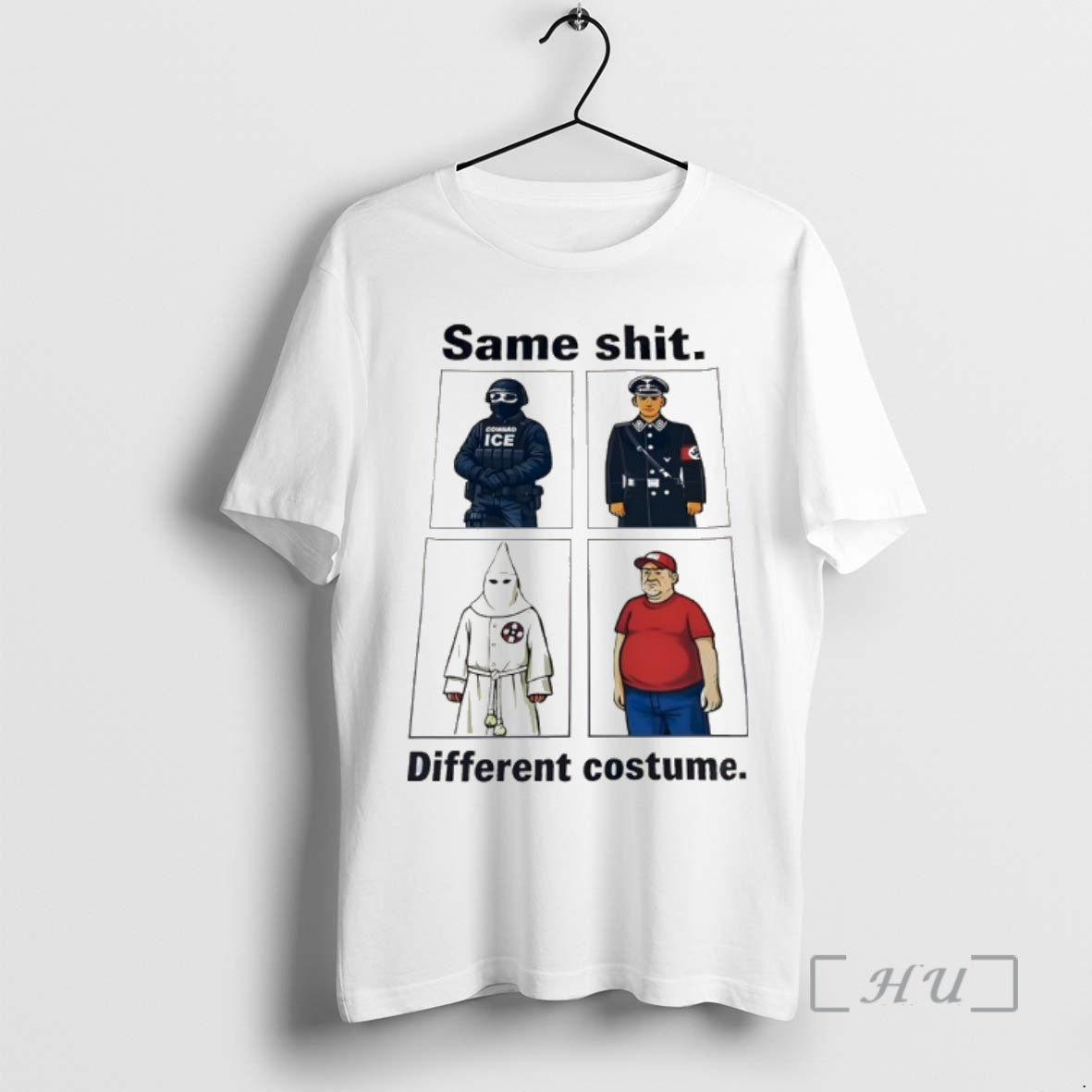 Officials Kkk Maga Same Shit Different Costume Political T-Shirts, Hoodie, Sweatshirt | DripVista.com