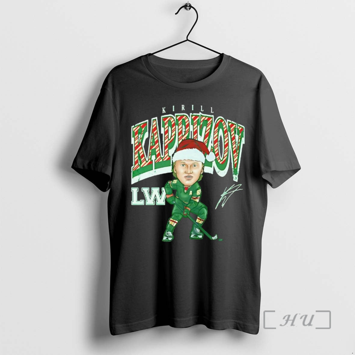 Officials Kirill Kaprizov Lw Santa Cartoon Minnesota Wild T-Shirts, Hoodie, Sweatshirt | DripVista.com
