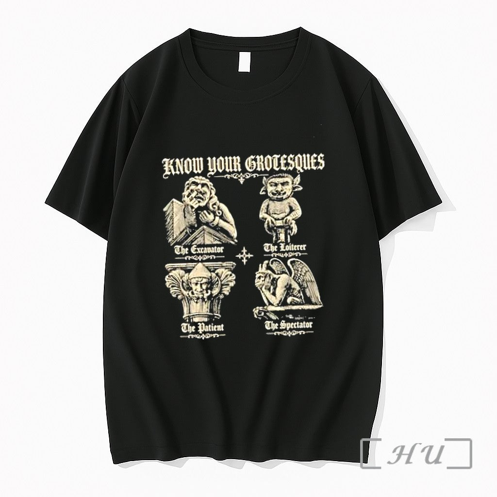 Officials Know Your Grotesques The Excavator The Loiterer The Patient The Spectator Premium T Shirts
