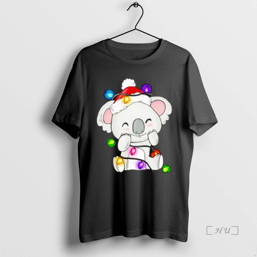 Officials Koala Lover Christmas Light Stylish T-Shirts, Hoodie, Sweatshirt | DripVista.com