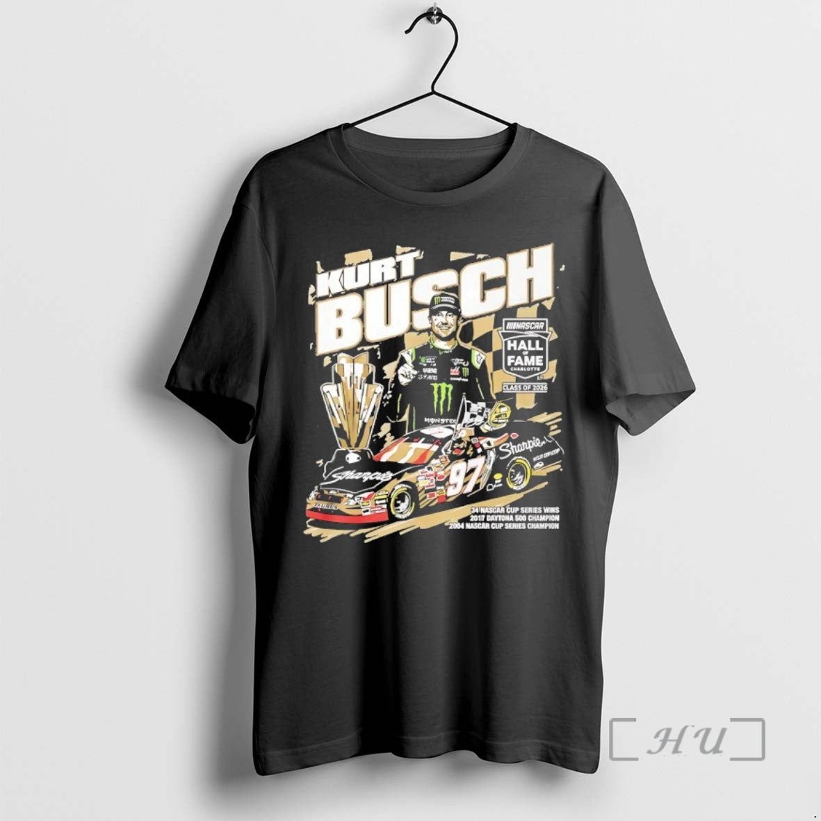Officials Kurt Busch Nascar Hall Of Fame 2026 T-Shirts, Hoodie, Sweatshirt | DripVista.com