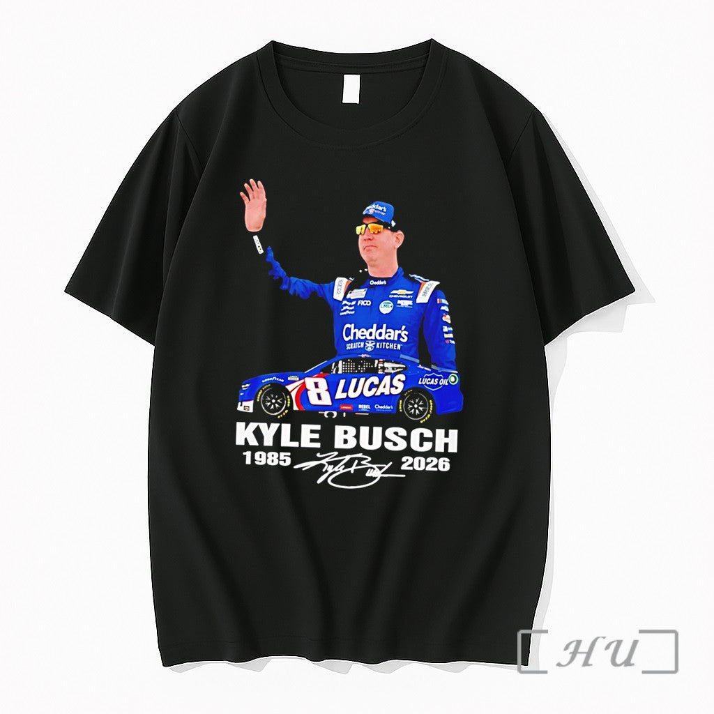 Officials Kyle Busch 1985 2026 Signature Tee