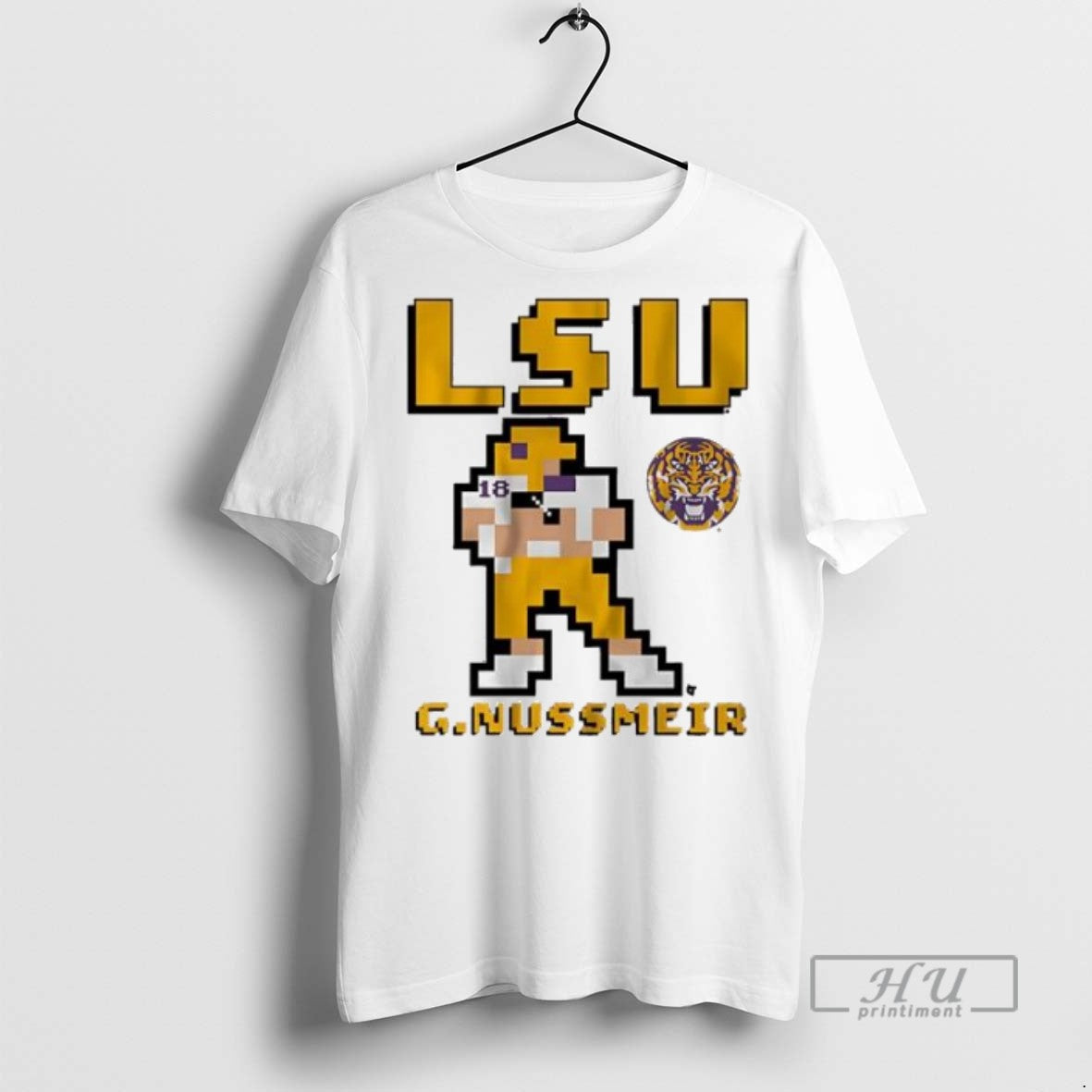 Officials Lsu Football Garrett Nussmeier Retro Baller Graphic T Shirt Sweatshirt Hoodies