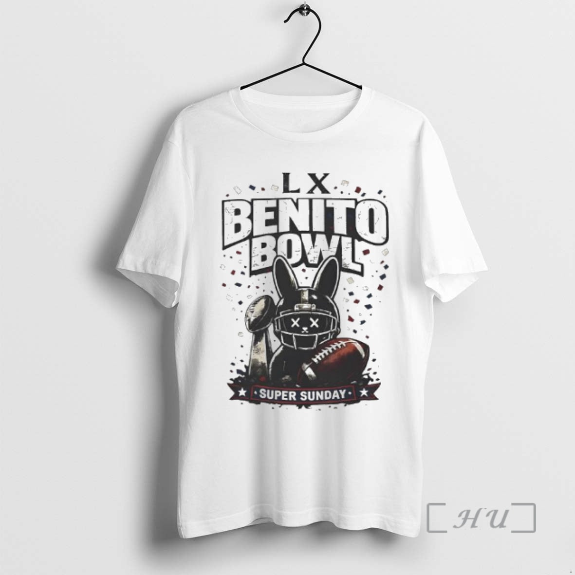 Officials Lx Benito Bowl Super Sunday Bunny T-Shirts, Hoodie, Sweatshirt | DripVista.com