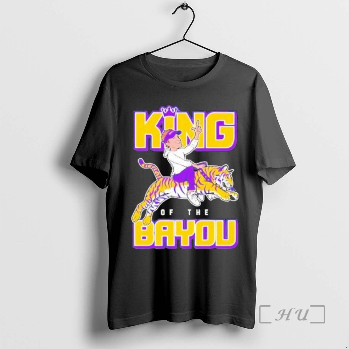 Officials Lane Kiffin King Of The Bayou Football T-Shirts, Hoodie, Sweatshirt | DripVista.com