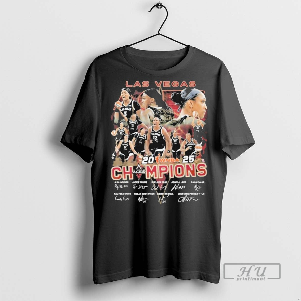 Officials Las Vegas Aces 2025 Wnba Champions All Stars Celebrating T Shirts Sweatshirt Hoodies