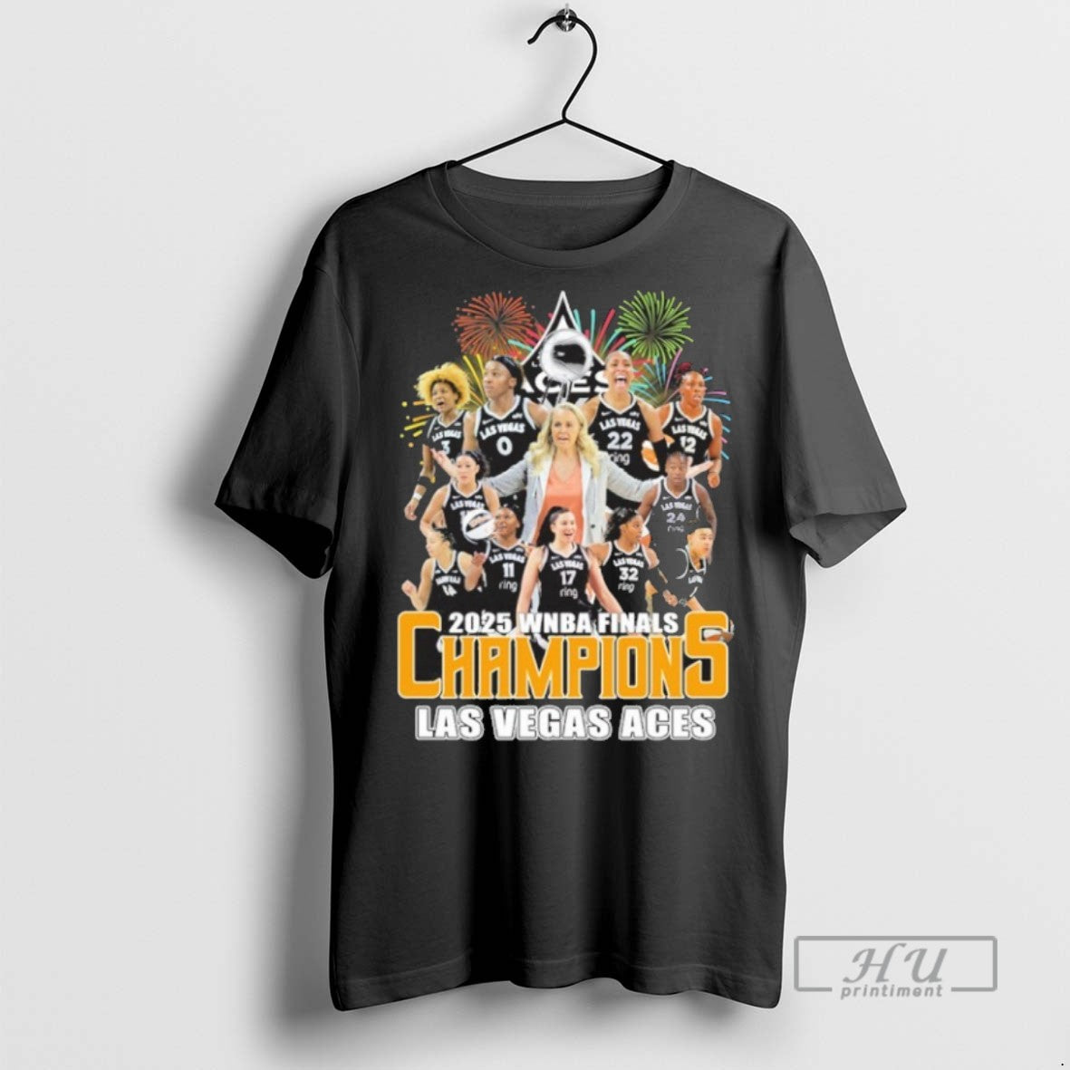 Officials Las Vegas Aces Team 2025 Wnba Finals Champions T Shirts Sweatshirt Hoodies