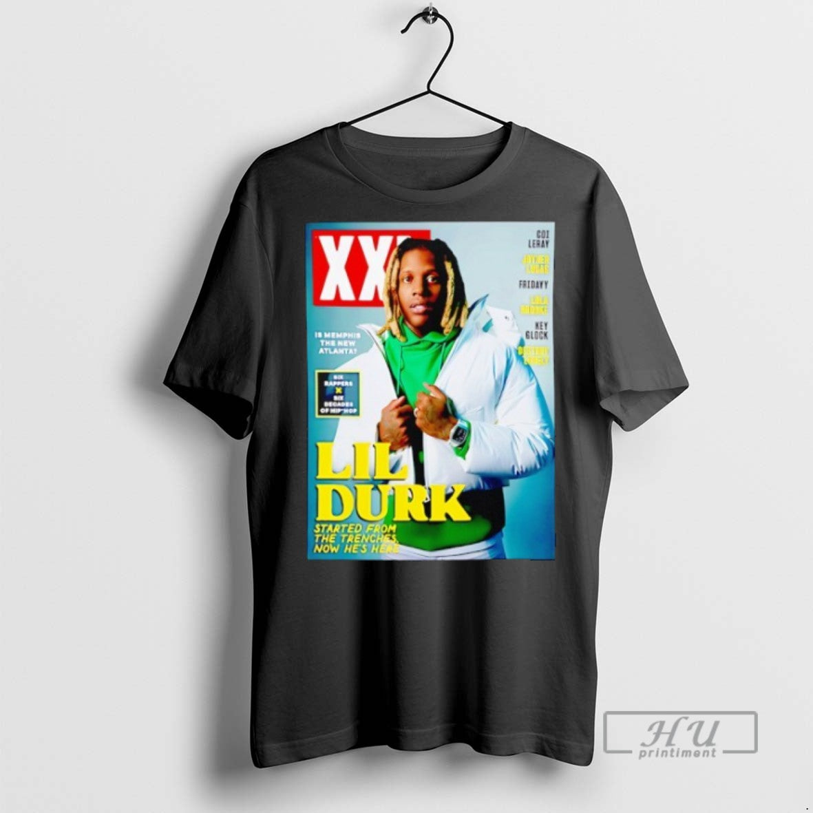 Officials Lil Durk Started From The Trenches Now Hes Here T Shirt Sweatshirt Hoodies